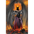 Lucifer Horned Demon Poster 064