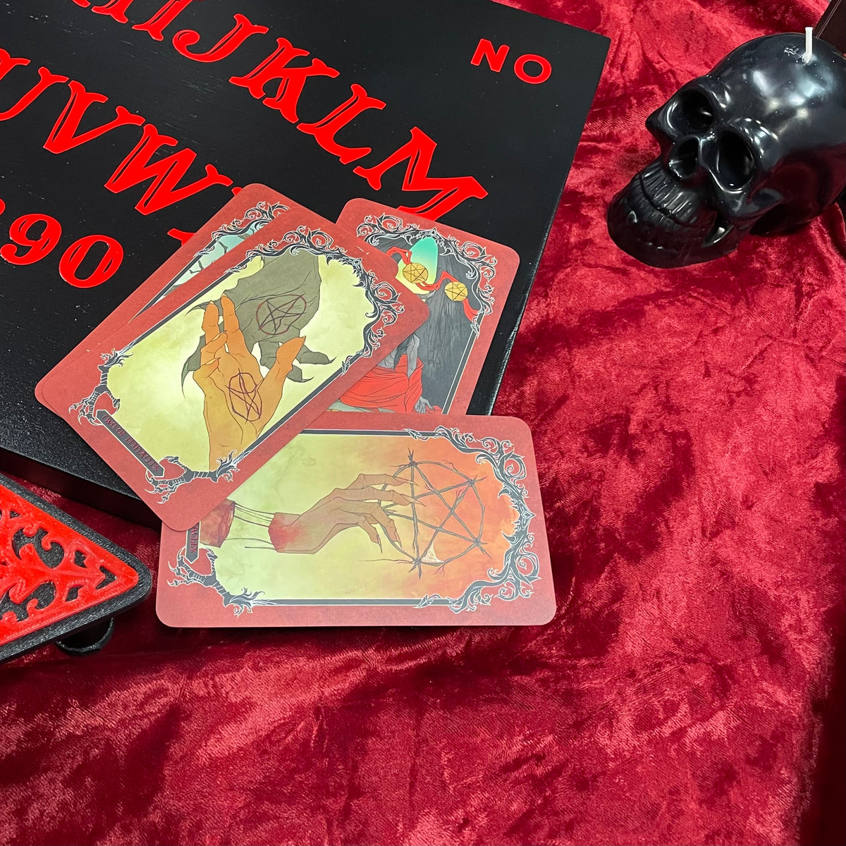 Spirit Board Inferno with Planchette