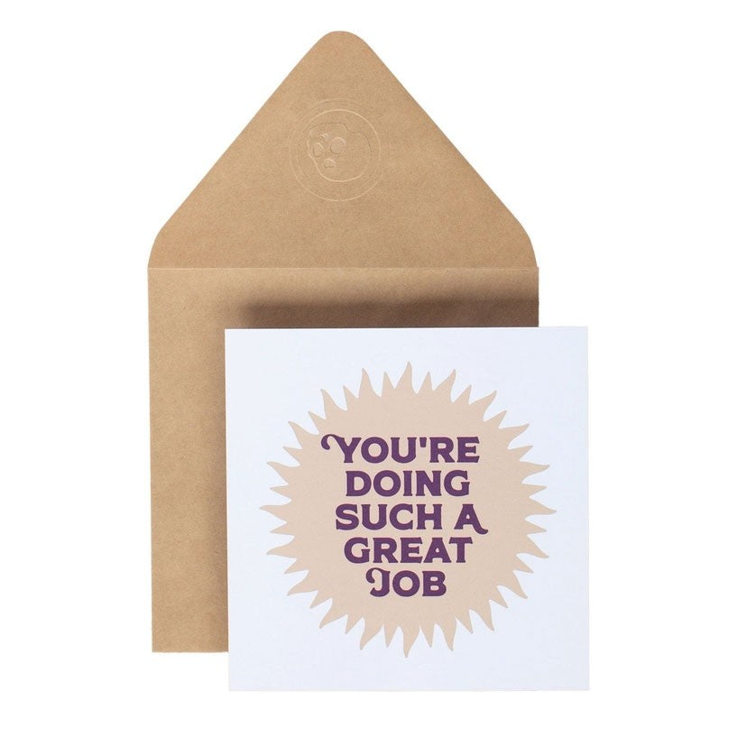 Great Job Blank Card