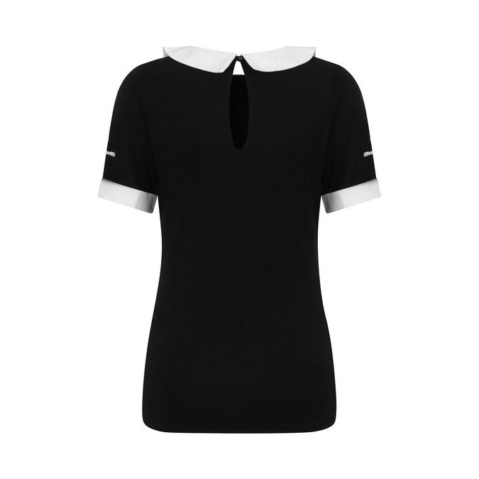 Crossing Over Collar Top