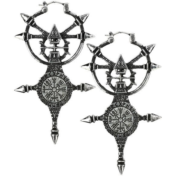 Vegvisir Earrings