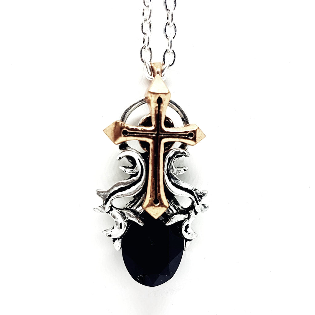 Gemma Del Vaticano Cross Necklace