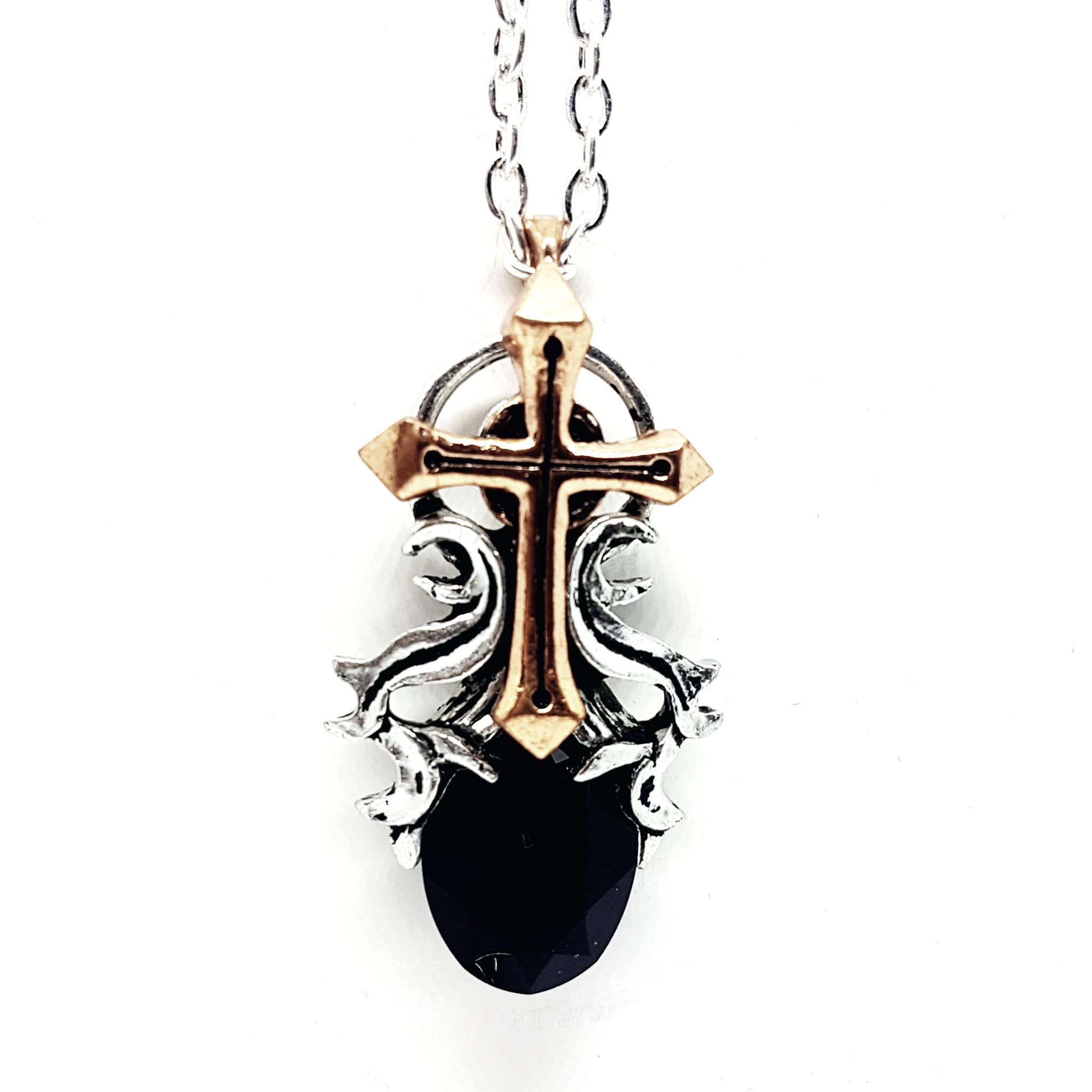 Gemma Del Vaticano Cross Necklace