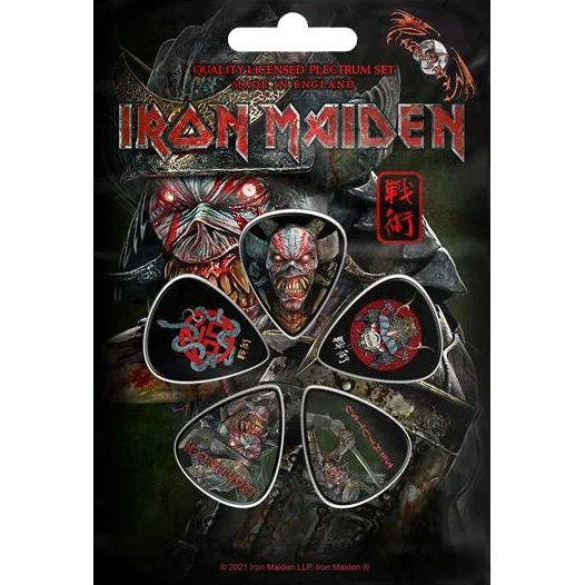 IRON MAIDEN Senjutsu Guitar Plectrum Pack