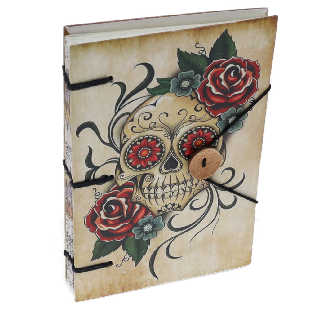 Demise Skull and Rose Journal