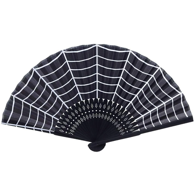 Hand Fan - Spiderweb