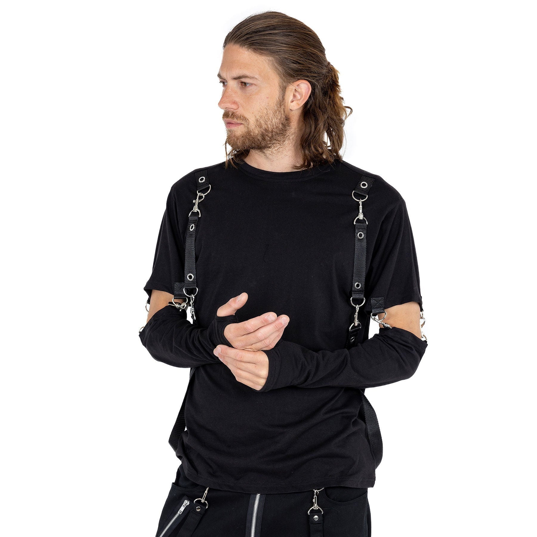 Cardogan Detachable Sleeve Shirt