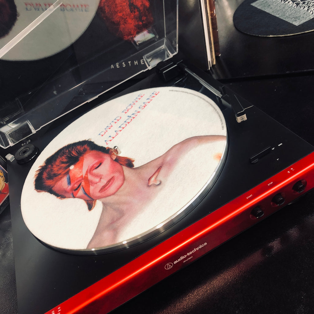 BOWIE Aladdin Sane - Record Turntable Slip Mat