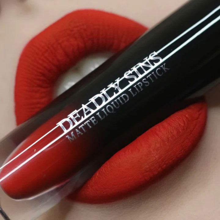 Ruby Matte Red Liquid Lipstick