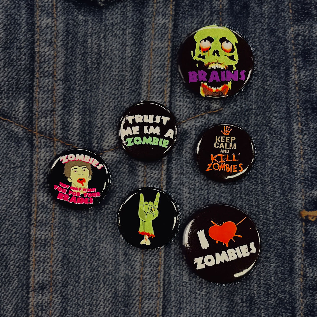 Badge Pack - Zombie