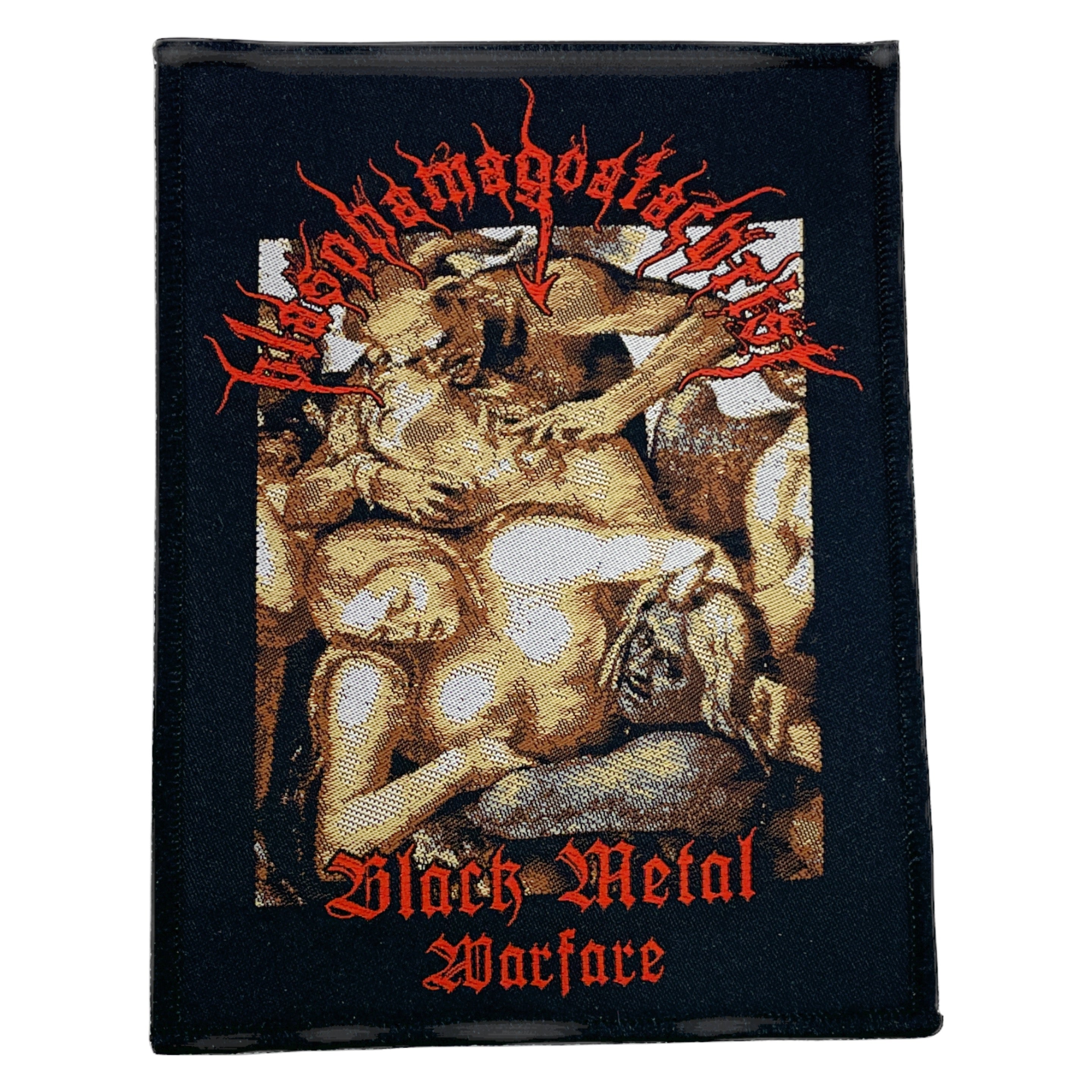 BLASPHAMAGOATACHRIST Black Metal Warfare Patch