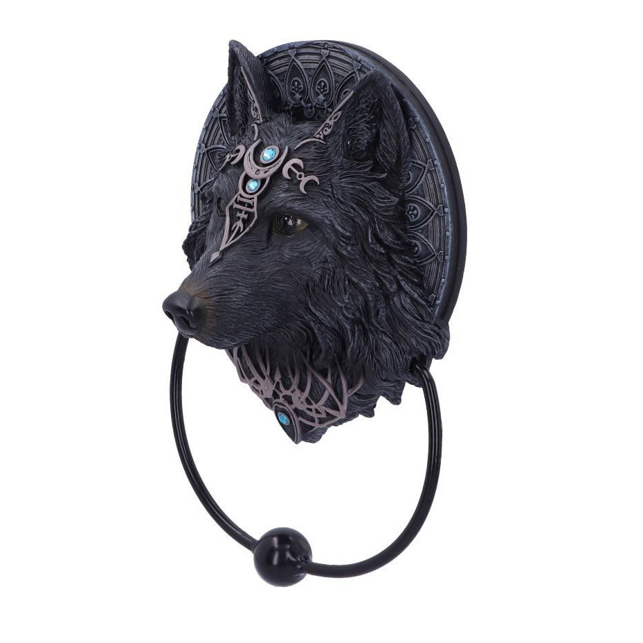 Wolf Moon Door Knocker
