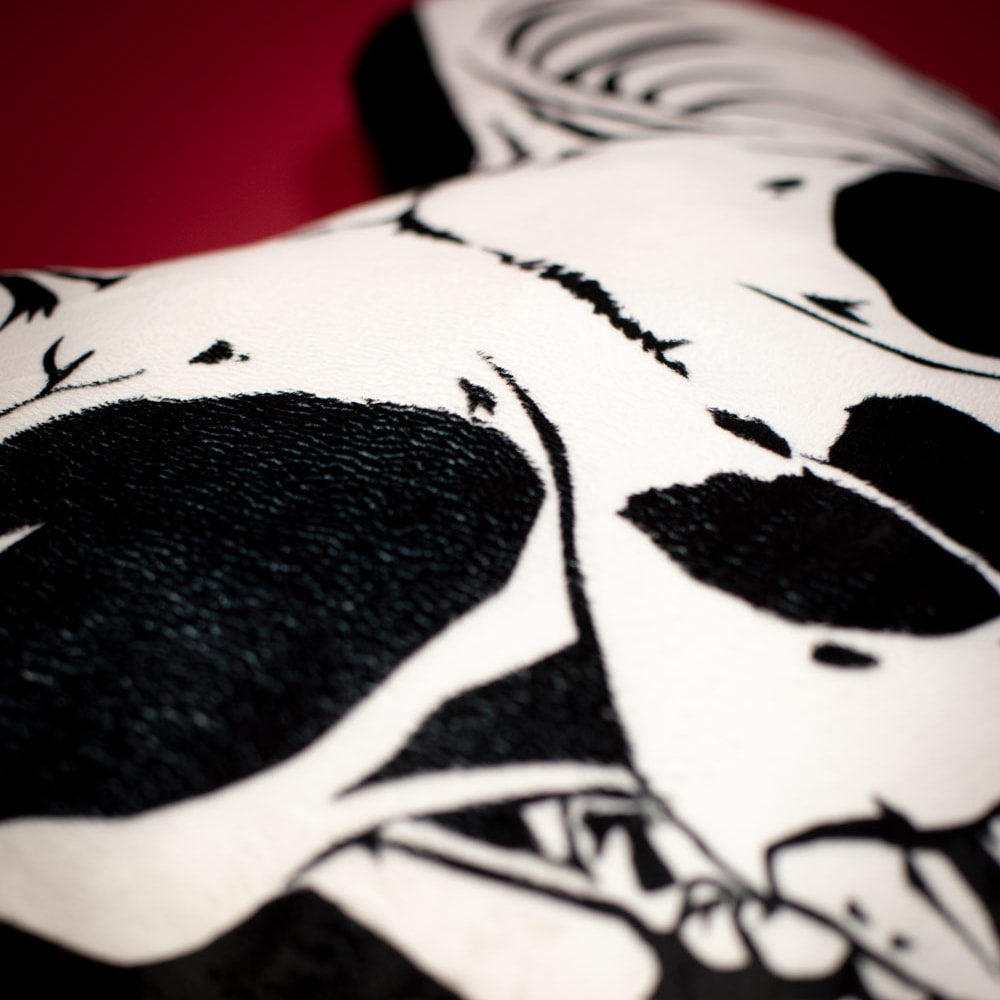 Cat Skull Cushion