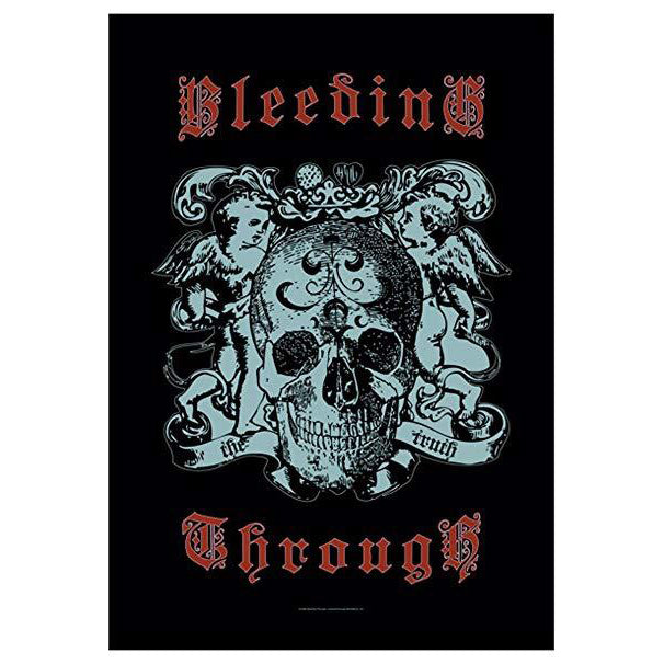 BLEEDING THROUGH Wall Flag