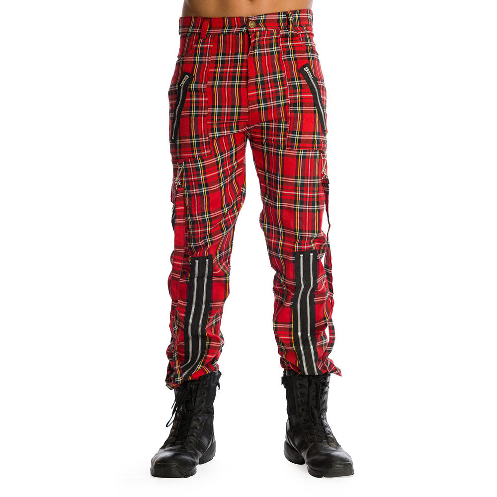 Avengence Strapped Tartan Pants