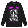 Graveyard Gang Long Sleeve Tee - Purple