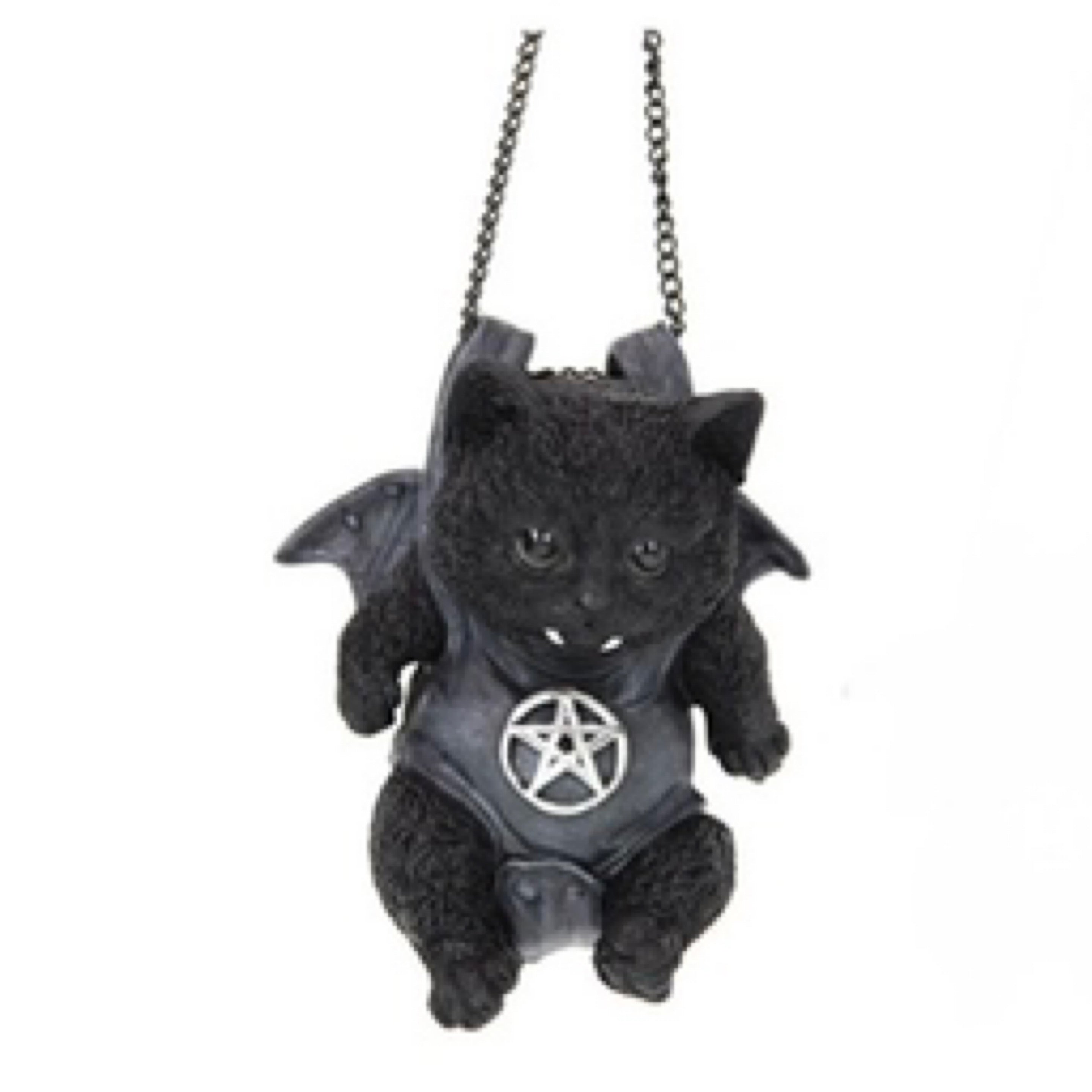 Omen Hanging Black Cat Ornament
