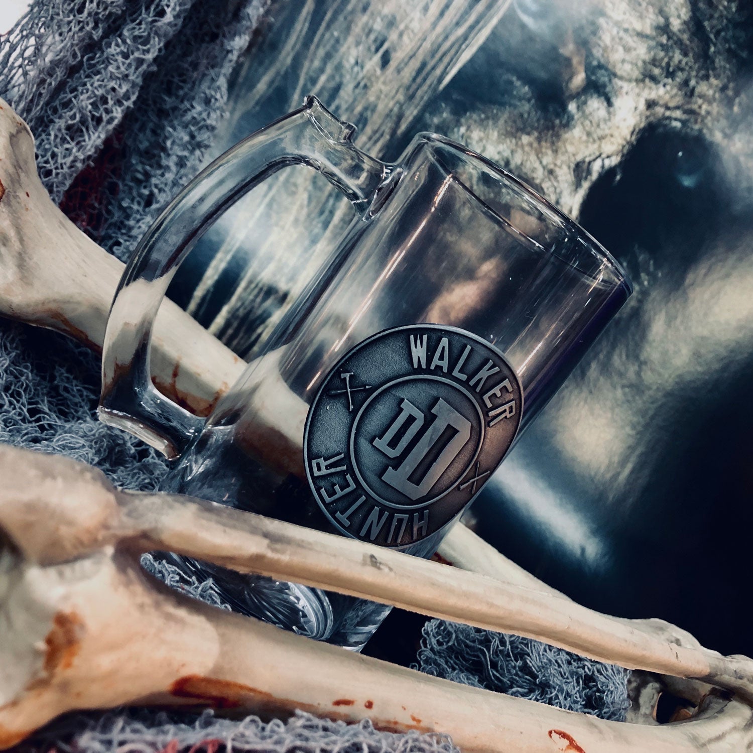 Walking Dead Stein Glass