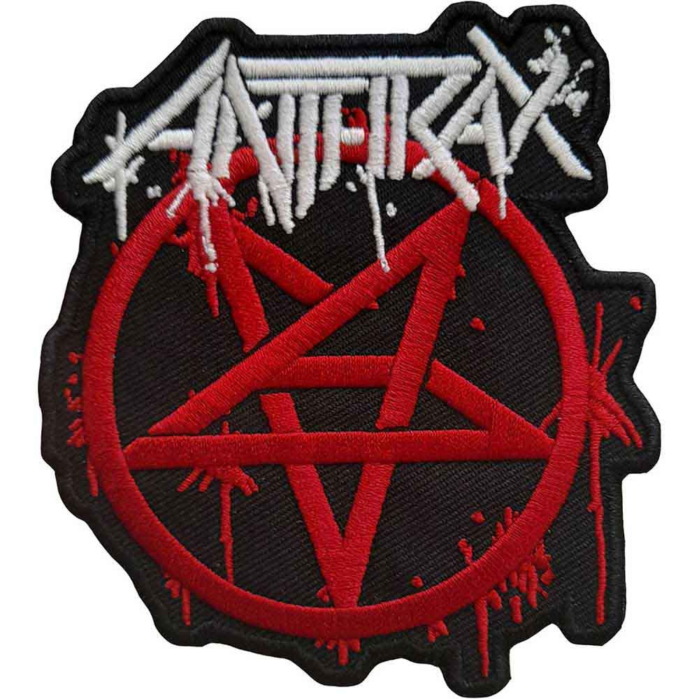 ANTHRAX Pent Logo Cutout Patch