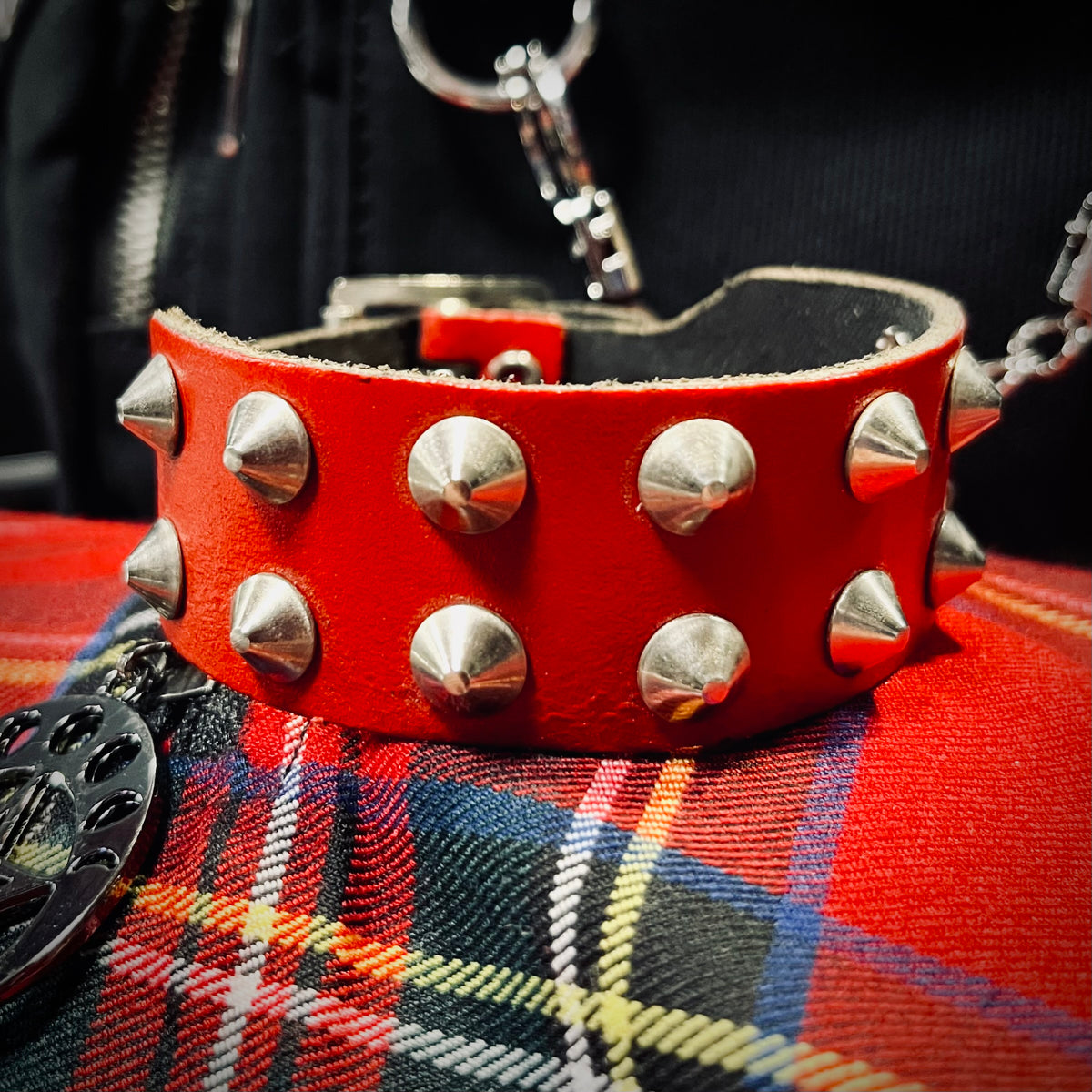 Devil's Duet Spike Cuff