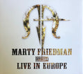 MARTY FRIEDMAN Exhibit A: Live In Europe (2008) Digipak