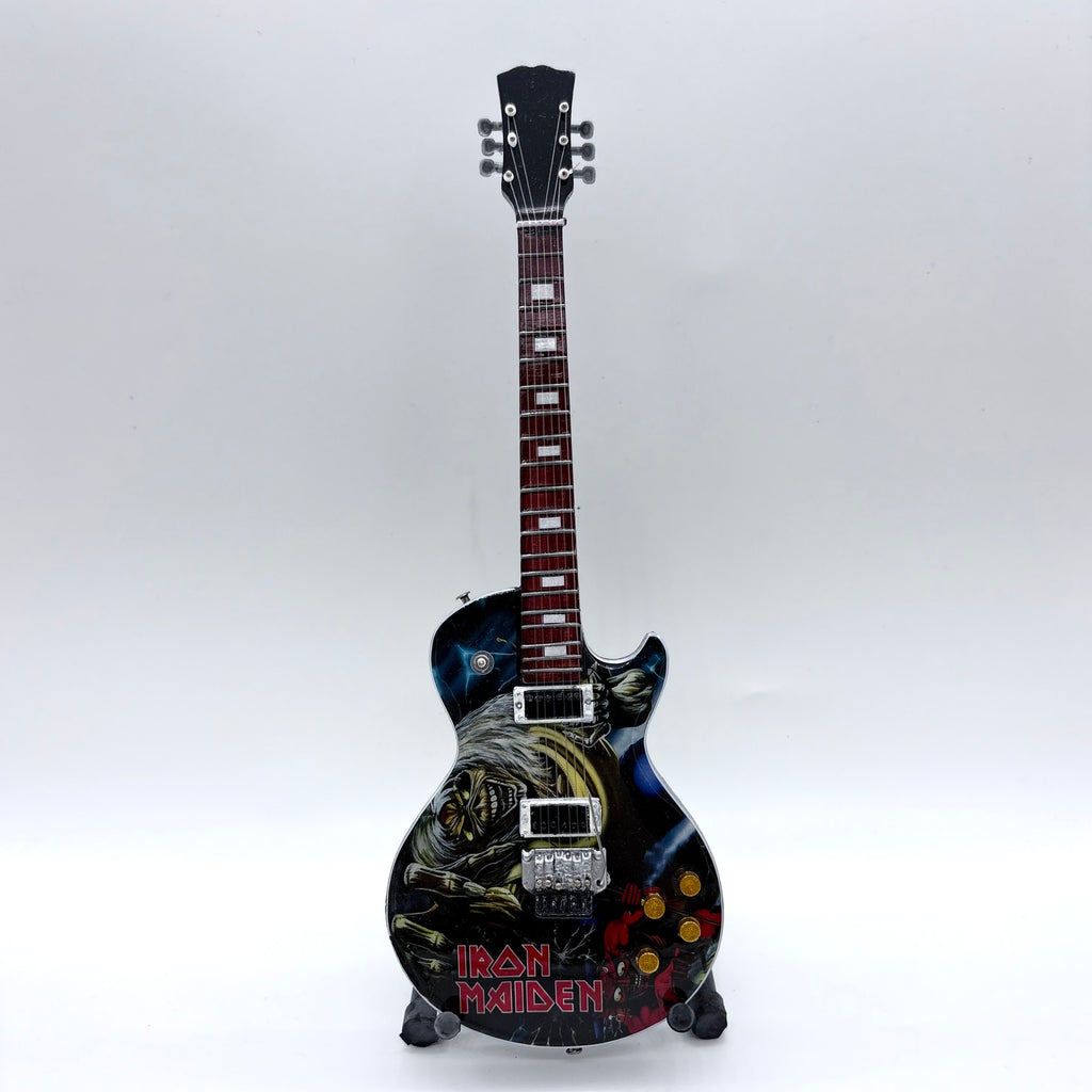 IRON MAIDEN Number of the Beast Mini Replica Guitar