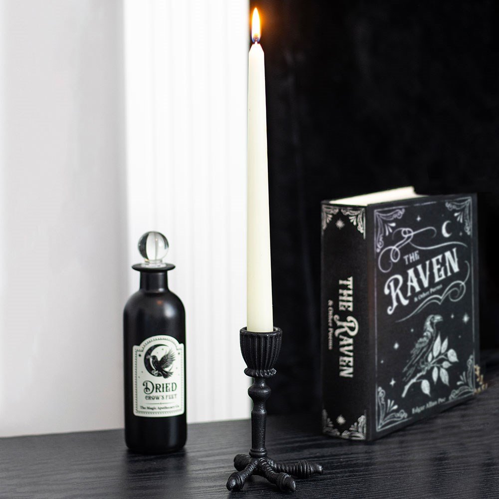 Vadim Raven Claw Taper Candle Holder