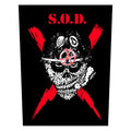 SOD Sargent D Scrawled Lightning Back Patch