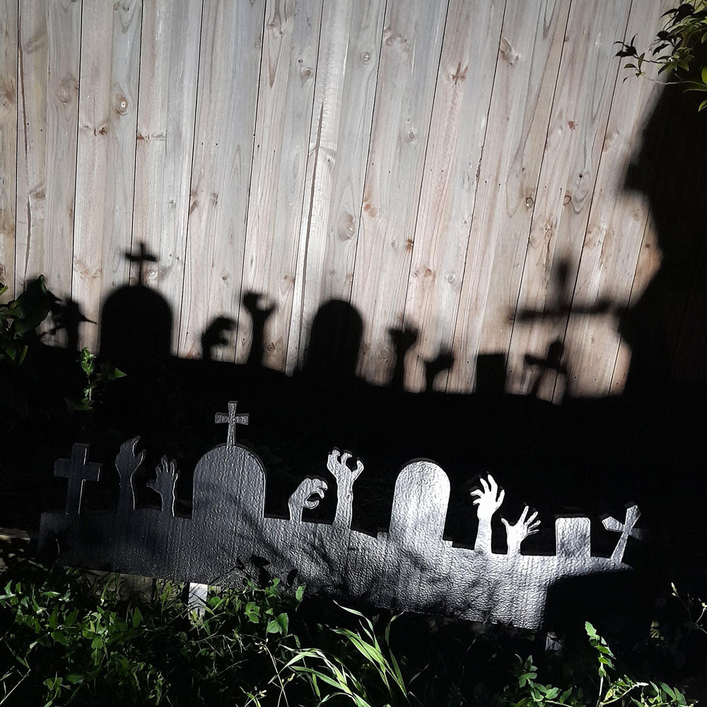 Graveyard Garden Shadow Display