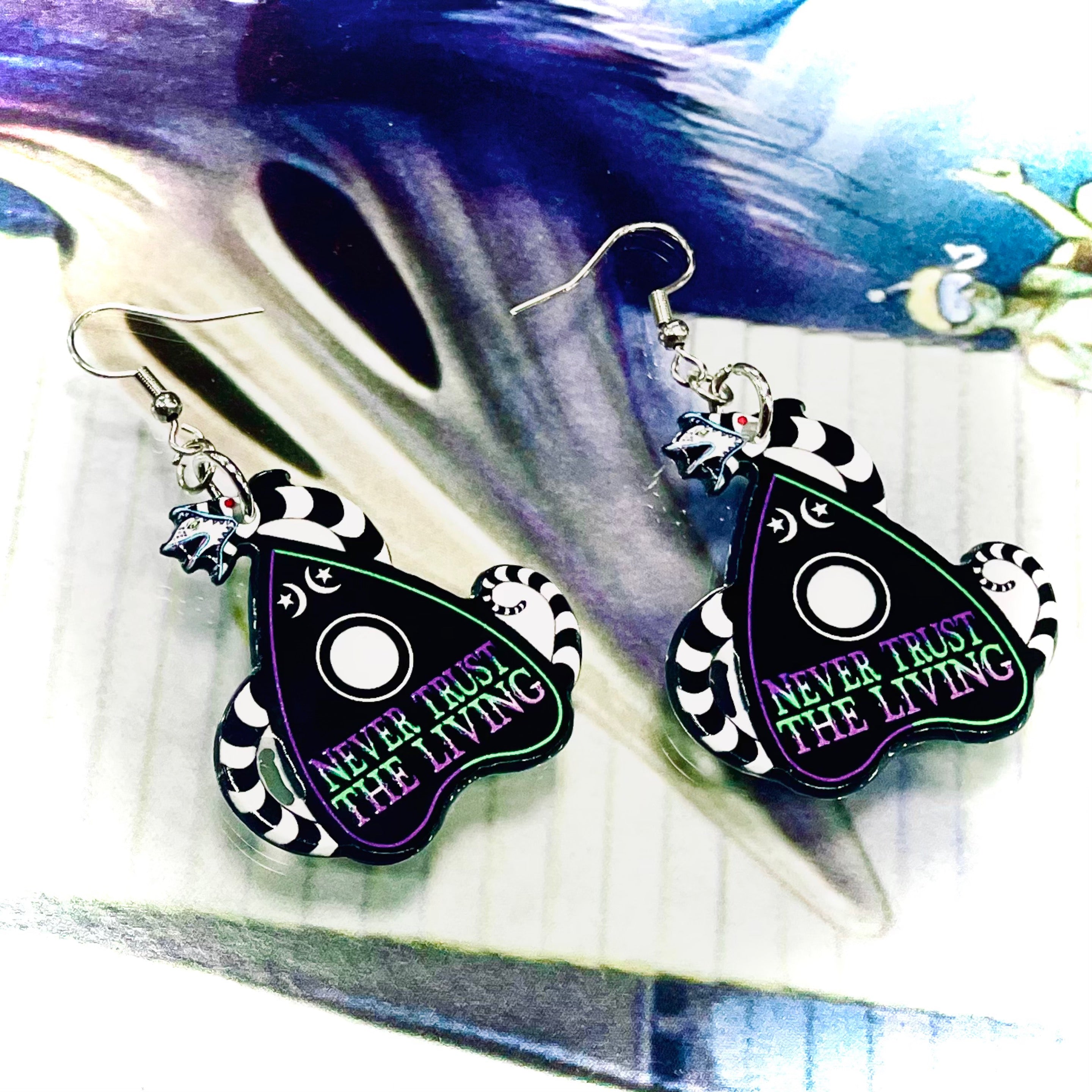 Never Trust The Living Earrings