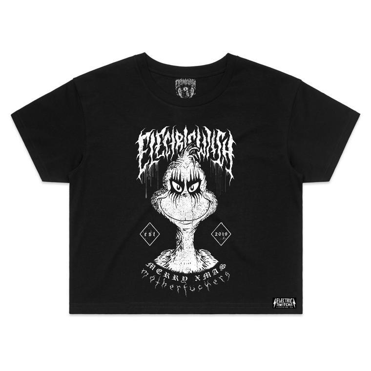 Grinchmas Crop Top
