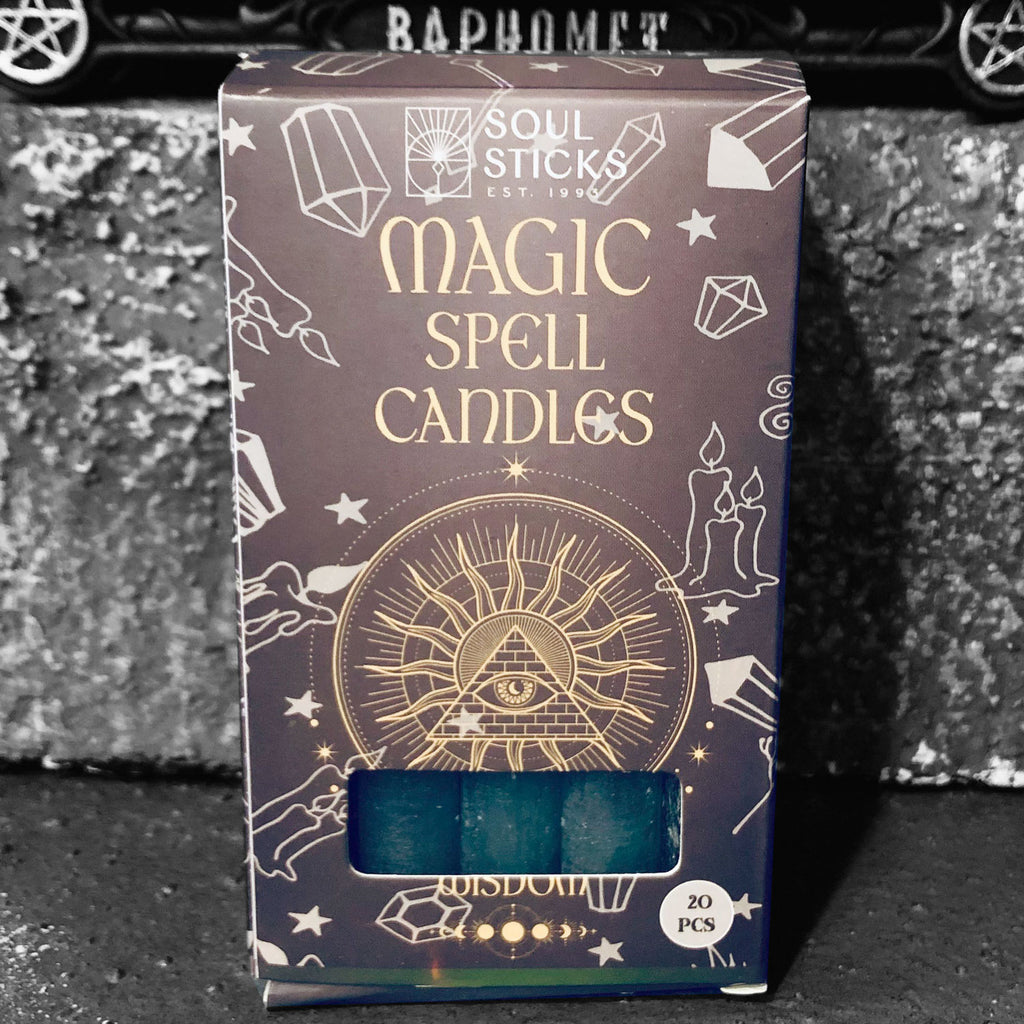 Spell Ritual Mini Candles - 20pk Wisdom: Grey