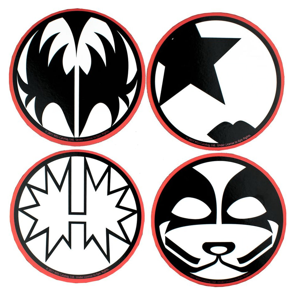KISS Round Coaster Set