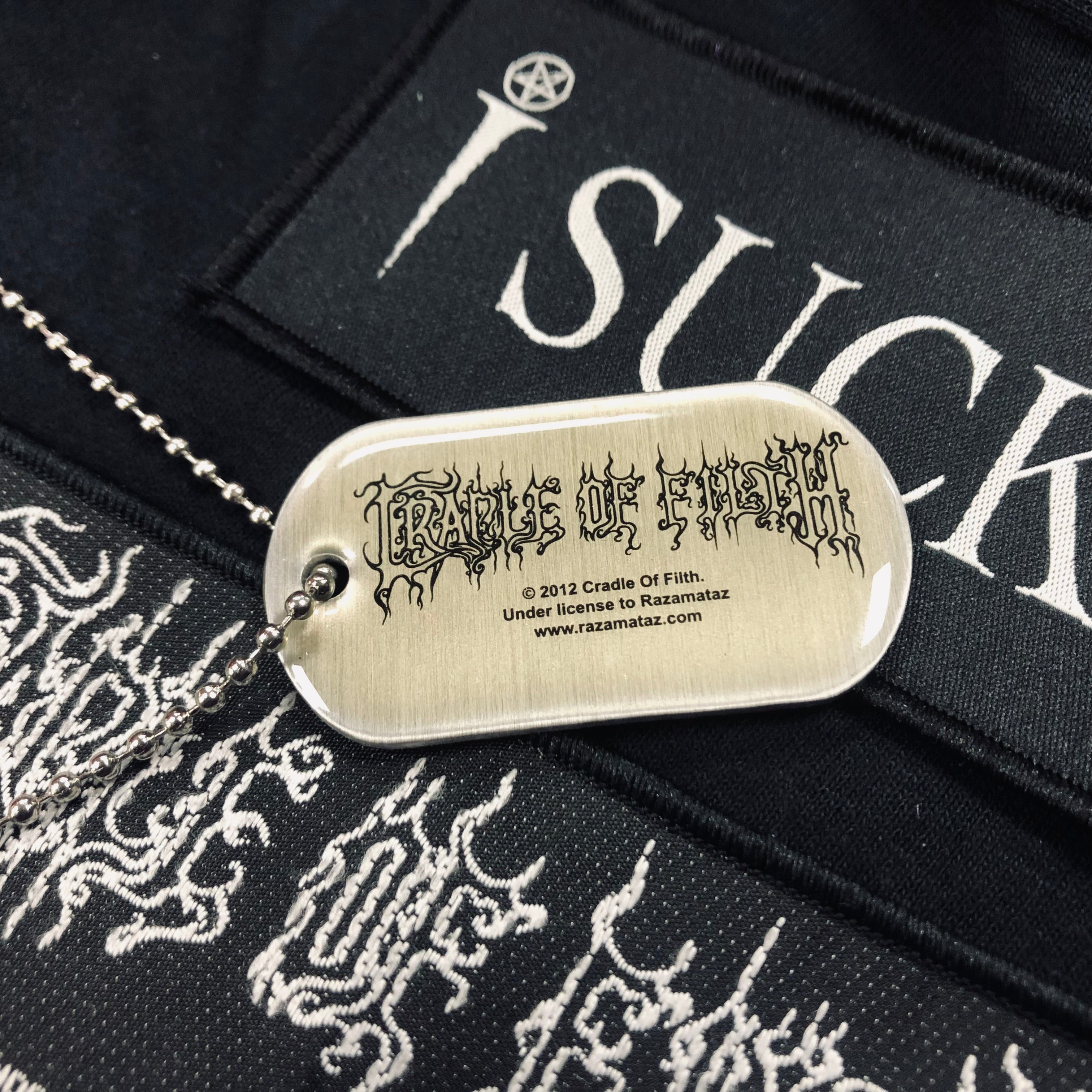CRADLE OF FILTH Dog Tag Necklace