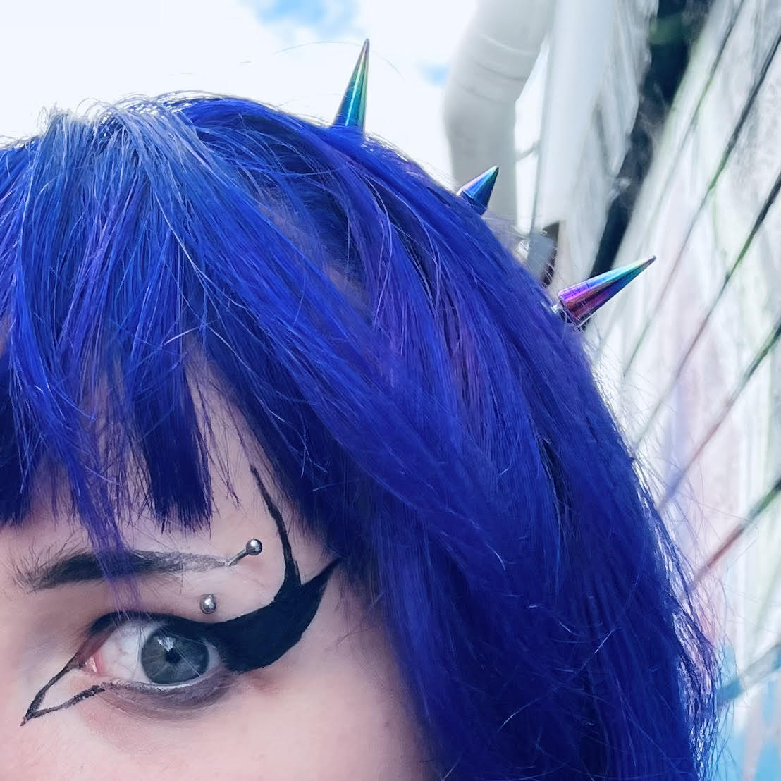 Himalia Rainbow Spike Headband