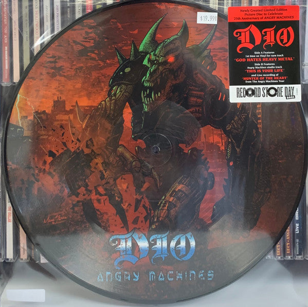 DIO Angry Machines RSD Vinyl LP Pic Disc
