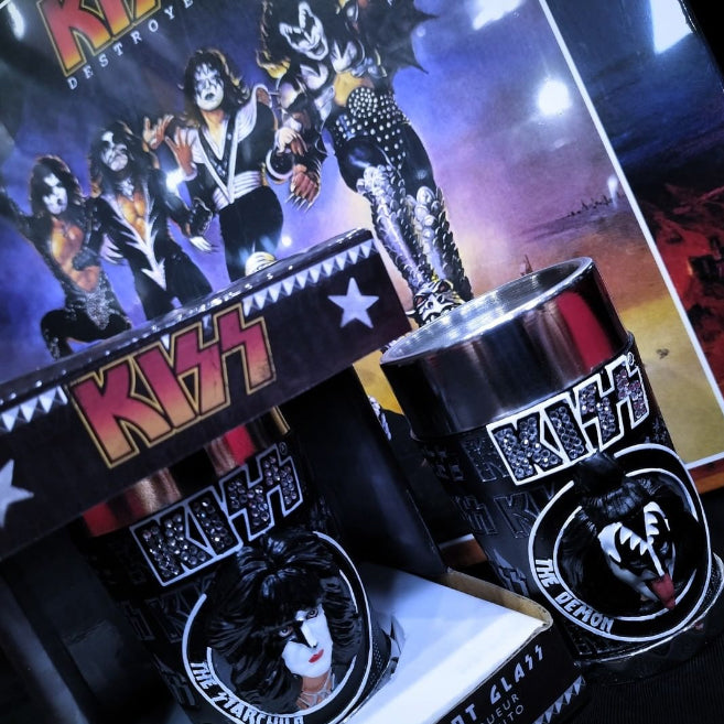 KISS Metal Can Cooler - Band Faces