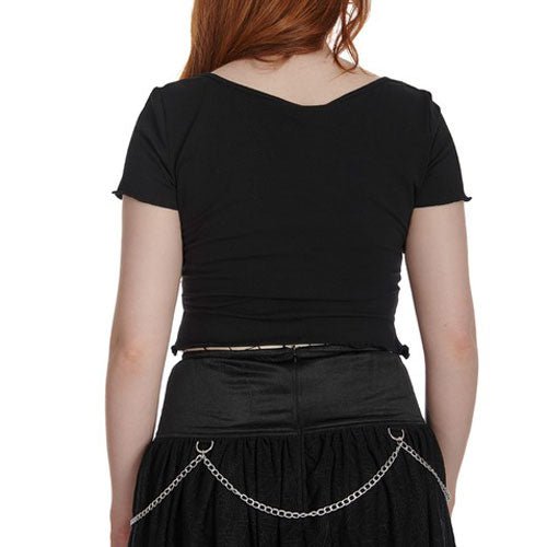 Lunar Serenade Cut Out Top