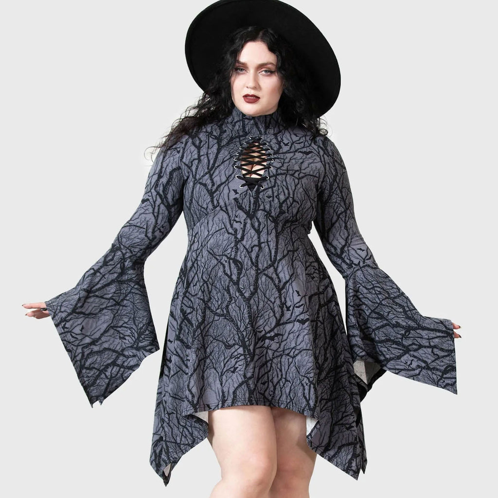 Divine Touch Keyhole Haunted Forest Dress