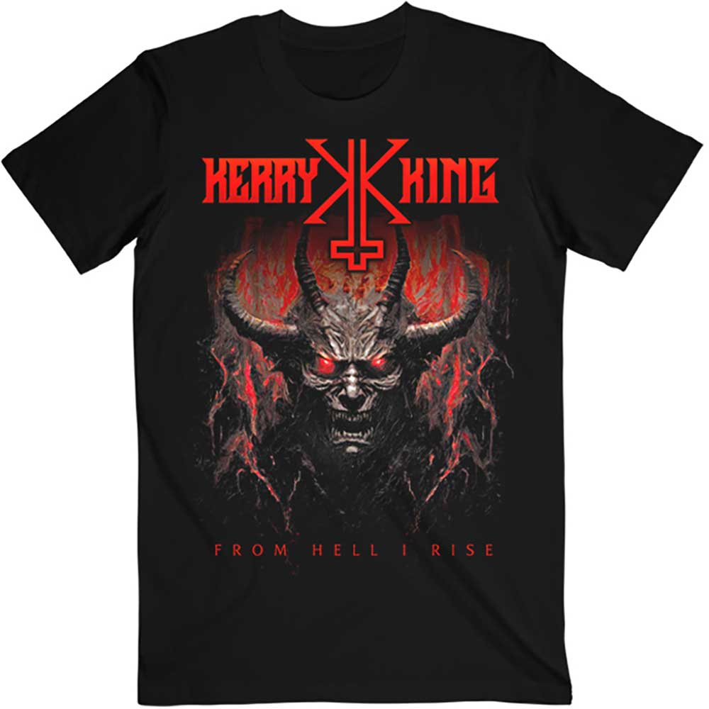 KERRY KING From Hell I Rise Album Cover Tee