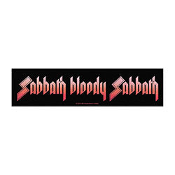 BLACK SABBATH Sabbath Bloody Sabbath Strip Patch