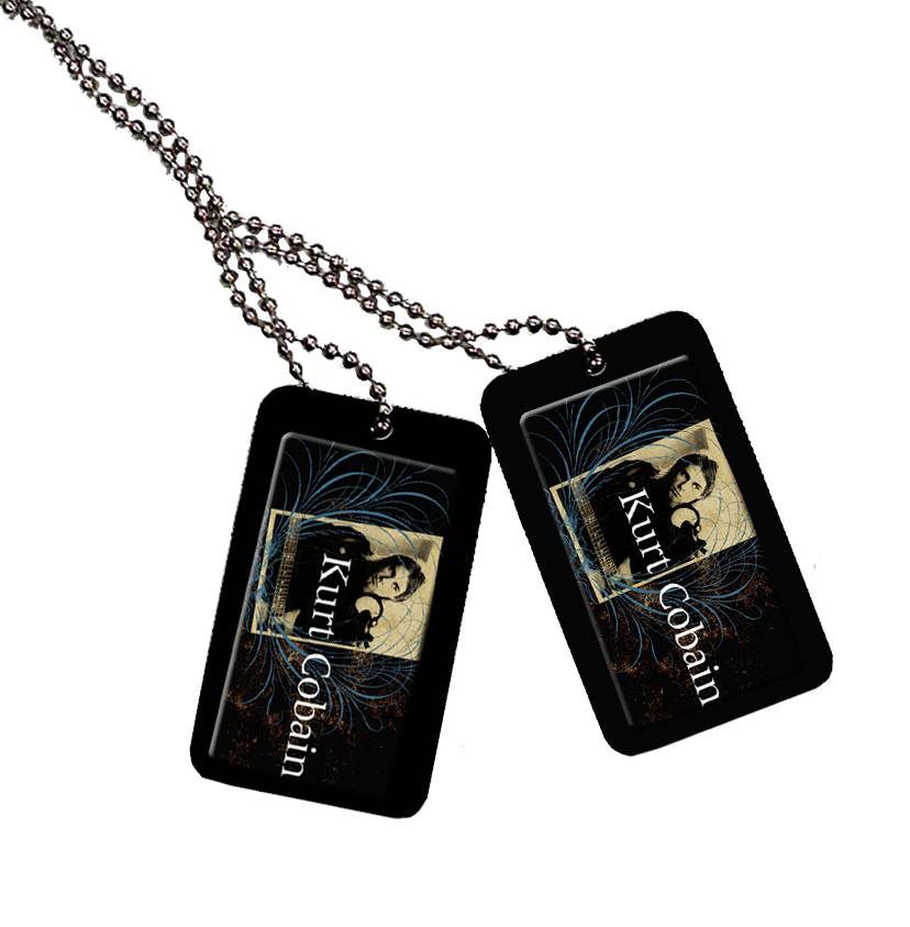 NIRVANA Kurt Cobain Dog Tags