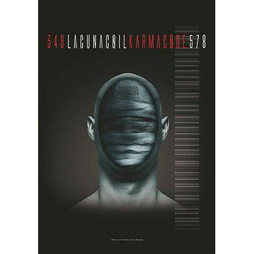 LACUNA COIL Karmacode Wall Flag