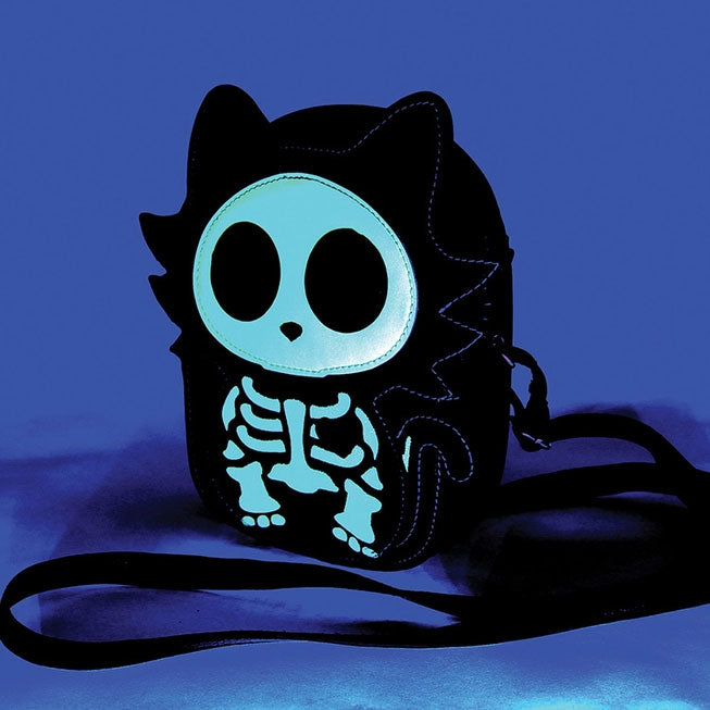 Meow Glow in the Dark Crossbody Bag