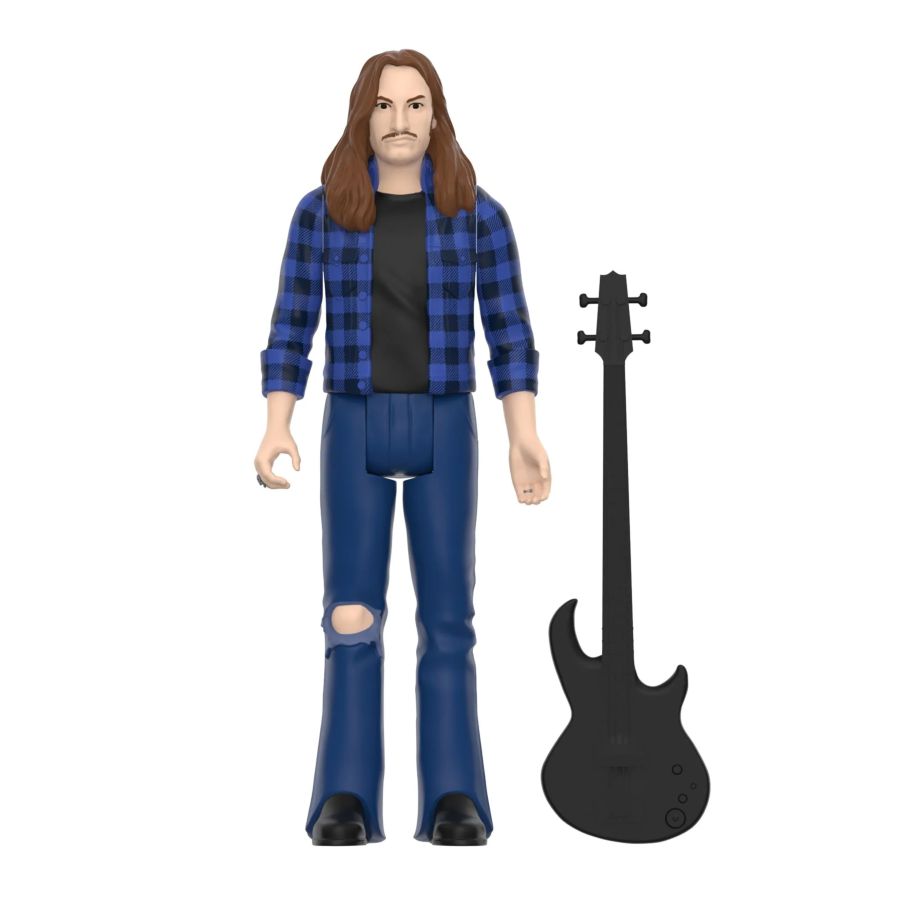 Cliff Burton (Flannel shirt) Reaction 3.75 Figure