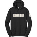 GREEN DAY Logo & Grenade Embroidered Hood