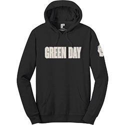GREEN DAY Logo & Grenade Embroidered Hood