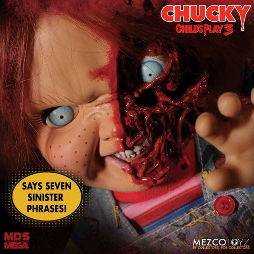 Child's Play 3 - Chucky 15" Talking Action Figure - Pizza Face