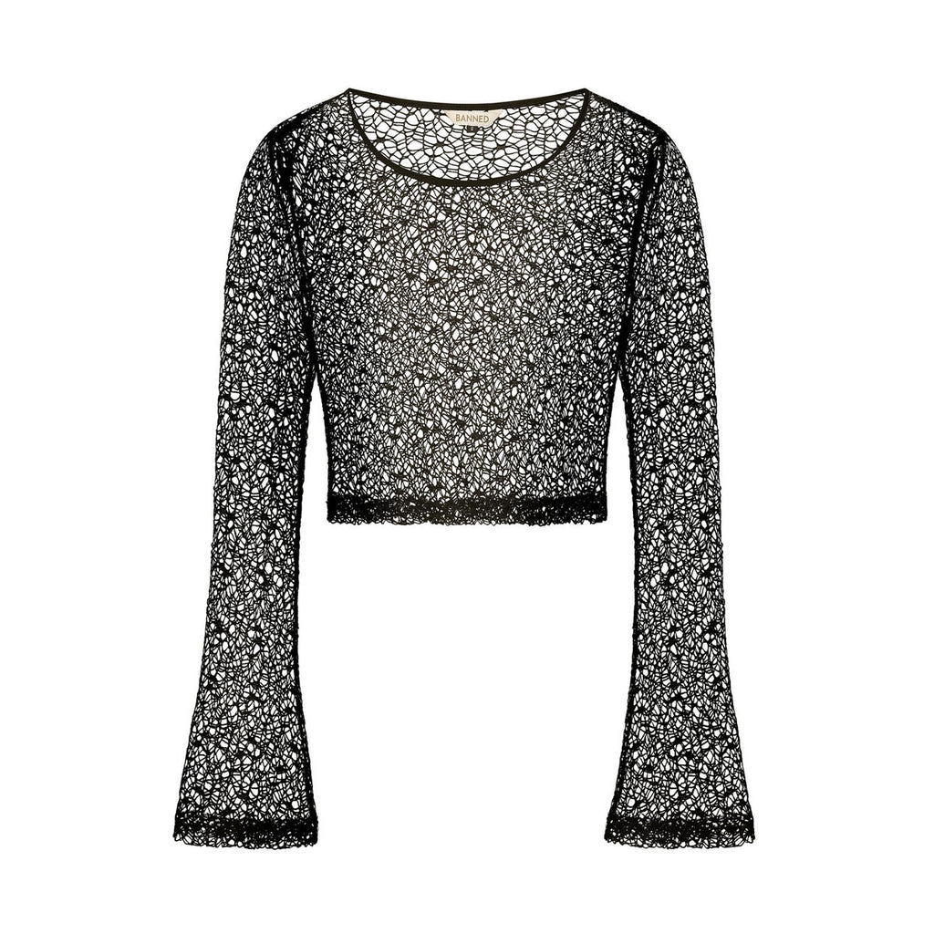 Celandine Flare Sleeve Top
