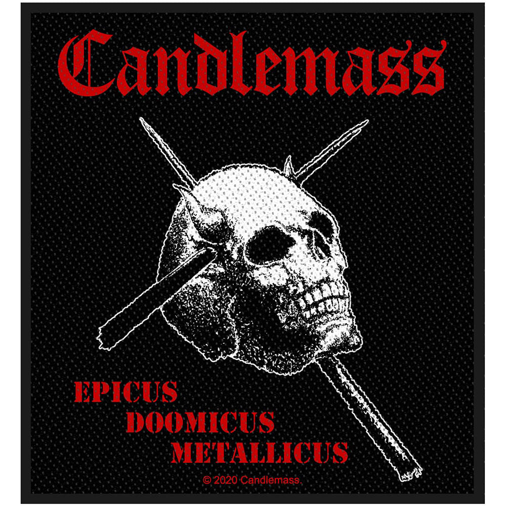 CANDLEMASS Epicus Doomicus Metallicus Patch